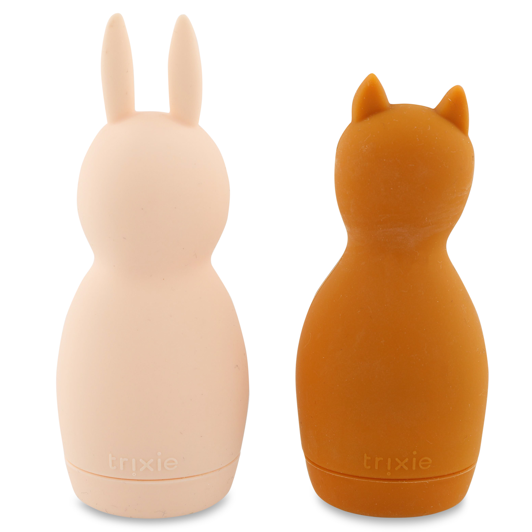 Animales de juguetes para apretar para el baño - Mrs. Rabbit & Mr. Fox